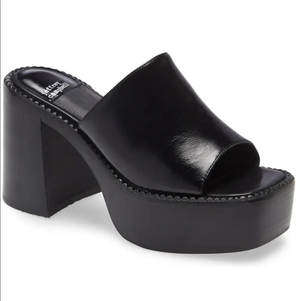 Concert Platform Slide Sandal